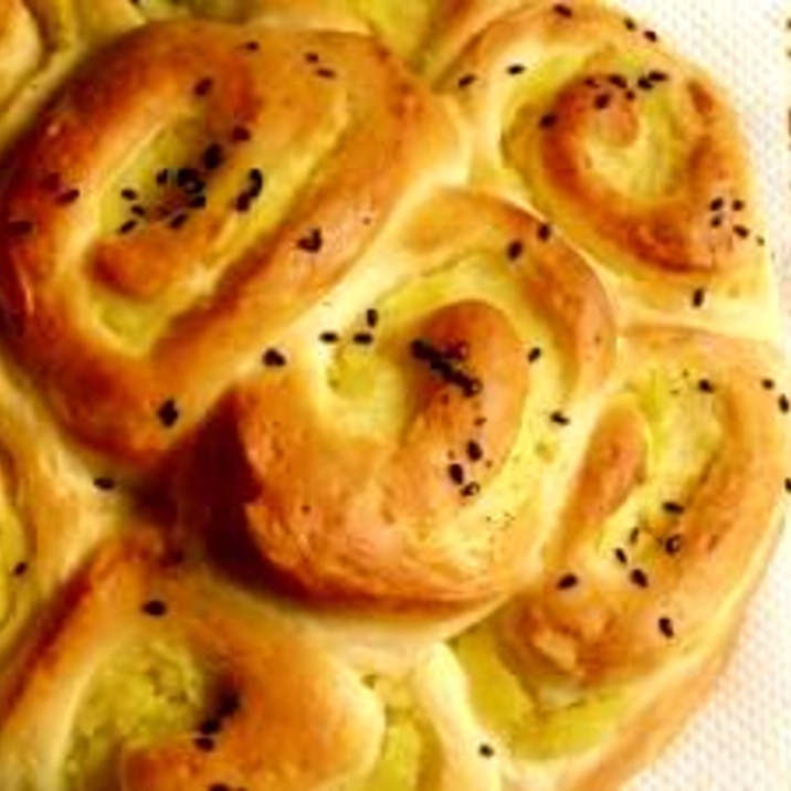 ふわふわ さつまいもクリームパン レシピ 作り方 By ゆきっぺ1225 楽天レシピ